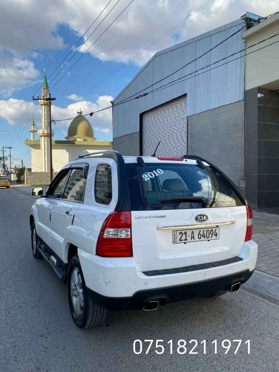 سلام عليكم سبورتج 2010 للبيع فول موصفات سلايت داخل بيجي شاشة كامرة حساس دوشمة كشنات جديدة 4 تاير لوك  شرط كير و مكينة سنوية جديدة شرط تحويل ثاني يوم ضرره باب و جاملغ فقط بدون دواخل  مكاني كركوك سعر(123) و بيهة مجال *********** كركوك, العراق
