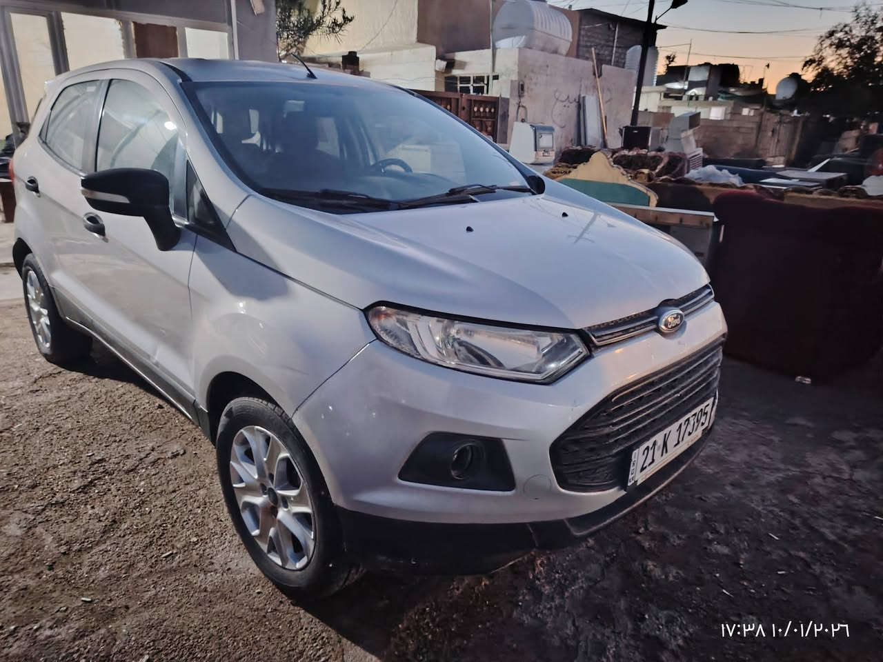 ايكو سبورت ٢٠١٤ خليجي مكينه ٢٠٠٠ سياره بدون صبغ ولاضربه فقط رصعات بسيطه رقم سليمانيه دولي بسمنا بيها خربطه بلكير وصدرها الأمامي تعبان للبيع او المراوس مكاني ديالى بعقوبه *********** السعر ٨٠ورقه
