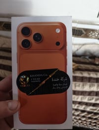 إيفون 17 برو ماكس فقط مفتوح من كارتون جهاز جديد فقط مفتوح من الكارتونه...