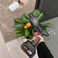 مسدس غسيل لاسلكي • 48 فولت • فلتر مدمج