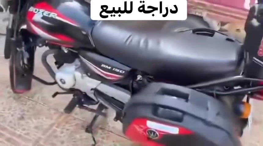السلام عليكم دراجه للبيع بوكسر موديل 2023 دراجه مكفوله من البرغي للبرغي دراجه مرقمه السعر مليونين و٤٠٠بيهامجال للاستفسار *********** ￼
