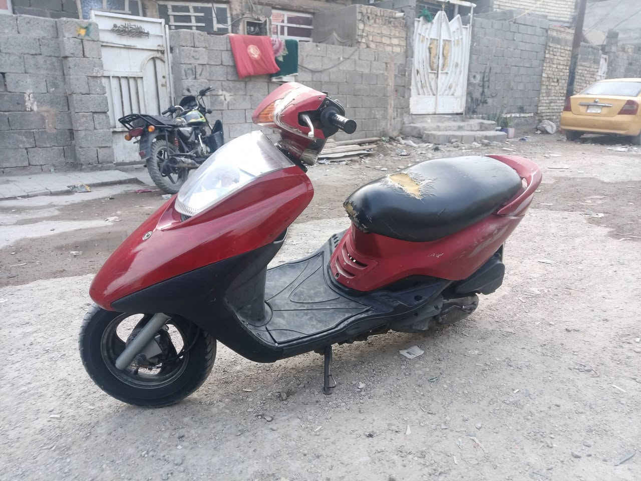 السلام عليكم دراجه بريز كفاله عامه لايت ناصي الدراجه كفاله كلشي شغال لايت عالي ناصي  كيج بازين كهربايات شغاله مكفوله مكينه خير من الله لاتبخير ولا تنقيص بلادي سلف هندر مكاني الطالبيه بغداد *********** متواجد فيس فقط واتساب
