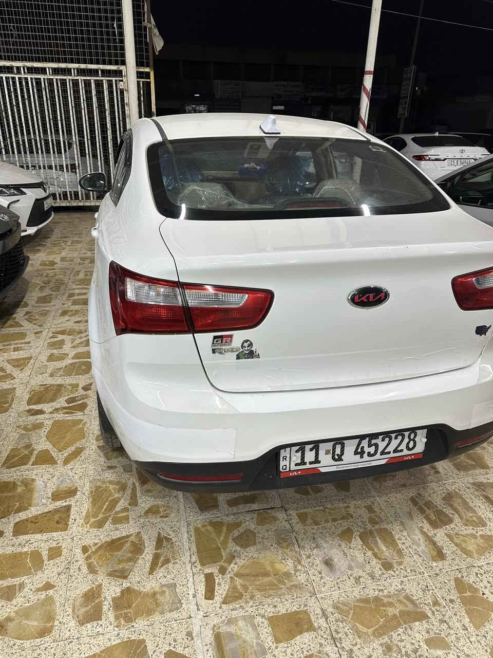 كيا ريو 2013خليجي محرك 1600

رقم بغداد شرط تحويل او وكاله

كير محرك صدر تخم تاير كله شرط 

سياره بدون صبغ شرط 

بكانه سامراء السعر 105بيه مجال 

لستفسار ***********
