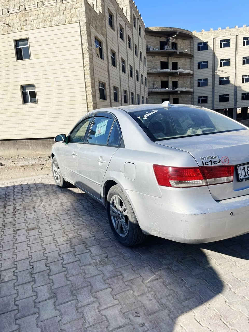 السلام عليكم 
سوناتا خليجي موديل 2008 للبيع رقم بابل مشروع وطني
مكفولة كفالة عامه ماعدا صبغ جاملغ ايمن والهلال الخلفي
مع شخوط بسيطة  السونار مرفق مع الصور السياره خير من الله 
السعر 98 وبيها مجال بسيط حق الجيه
مكاني واسط الكوت
*********** 
‏***********
