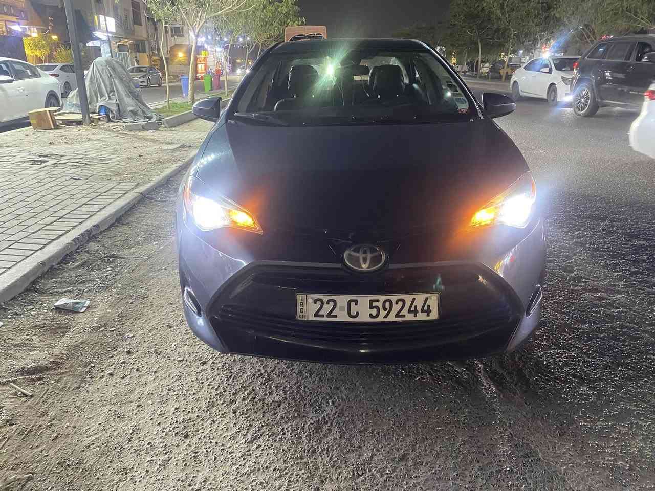 كورلا 2017 le بلاص تجي فول عدا بصمه
رادار فتحه مثبت سرعه تحديد مسار مانع تصادم ويلكب بلادي مكينه 1800 المرغوب 

رقم اربيل الجديد سنويه لل 30 بجم كبس 

حادثها موضح بل صور ماشيه 115 الف كلشي بلادي بيها على وضع شركه تخم تاير باتري جديد سياره جاهزه متصرف عليها الف مكان السياره بغداد الكرخ سعرها 135 وبيها مجال بسيط 

***********
