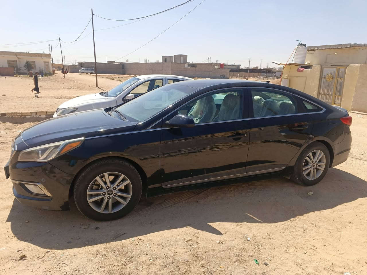 سلام عليكم سوناتا موديل 16وارد مريكي بيها قطعتين والباقي كفاله السعر110 وبيها مجال ***********
