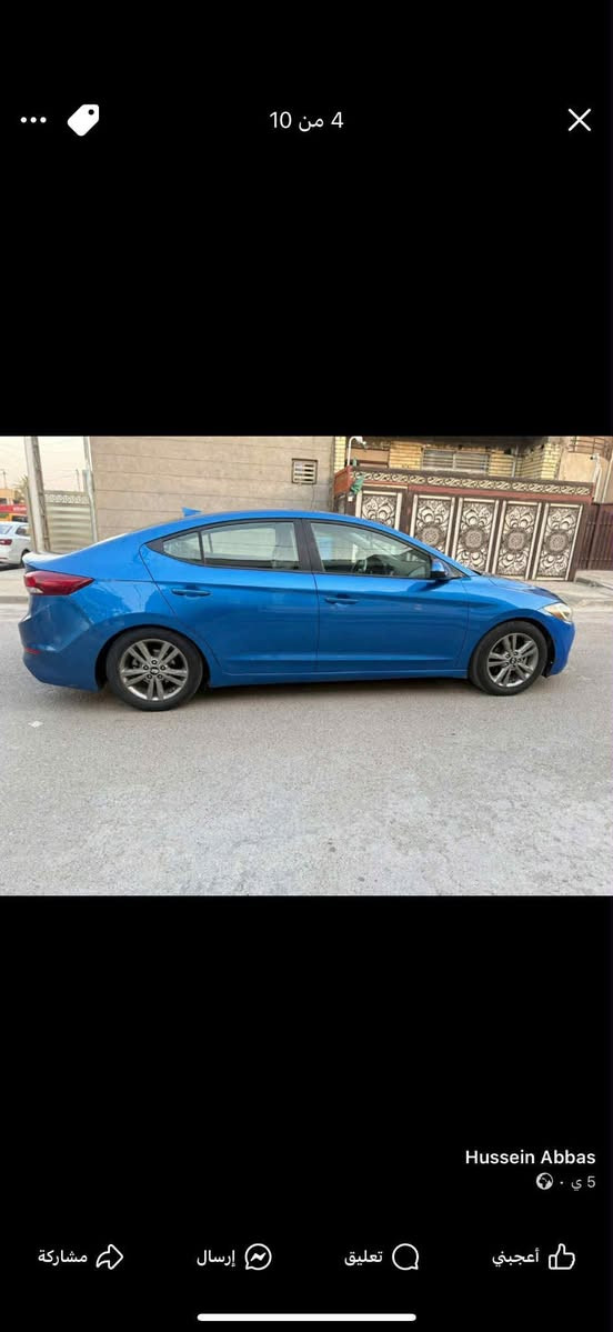 سلام عليكم النترا لبيع مديل 2018
سياره وارد امريكي صور الحادث والسونار. مرفقه بلصور 
محركه 2000 دوش 
سياره. بيه حالوب. 
مكاني الحريه. ***********
السعر. 115.  وبيه مجال
