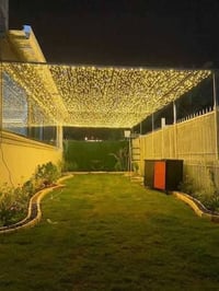 عندي نشرة ضوئية لون ازرك كهربائية 150 متر تقريبآ اتفيد اهل المواكب مال...