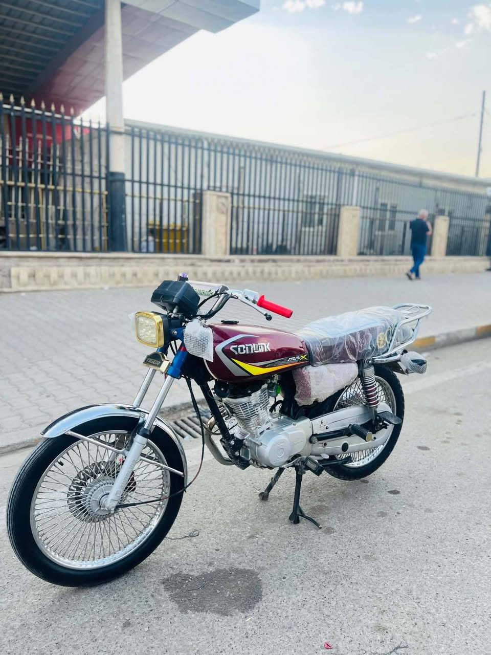 سلام عليكم عندي هاي الدراجه لبيع صوت كاتم دراجه حلوه مرتبه موديل 24 سعره 485 وبيه مجال قليل هذه رقمي ***********
