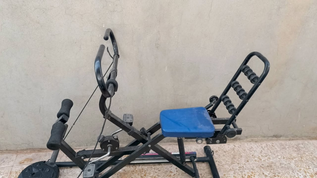 سلام عليكم اخوان بايسكل للبيع مال رياضا بي عدة تمارين سعر 45الف التواصل *********** العنوان حي النسيم السداد مل رشيدي
