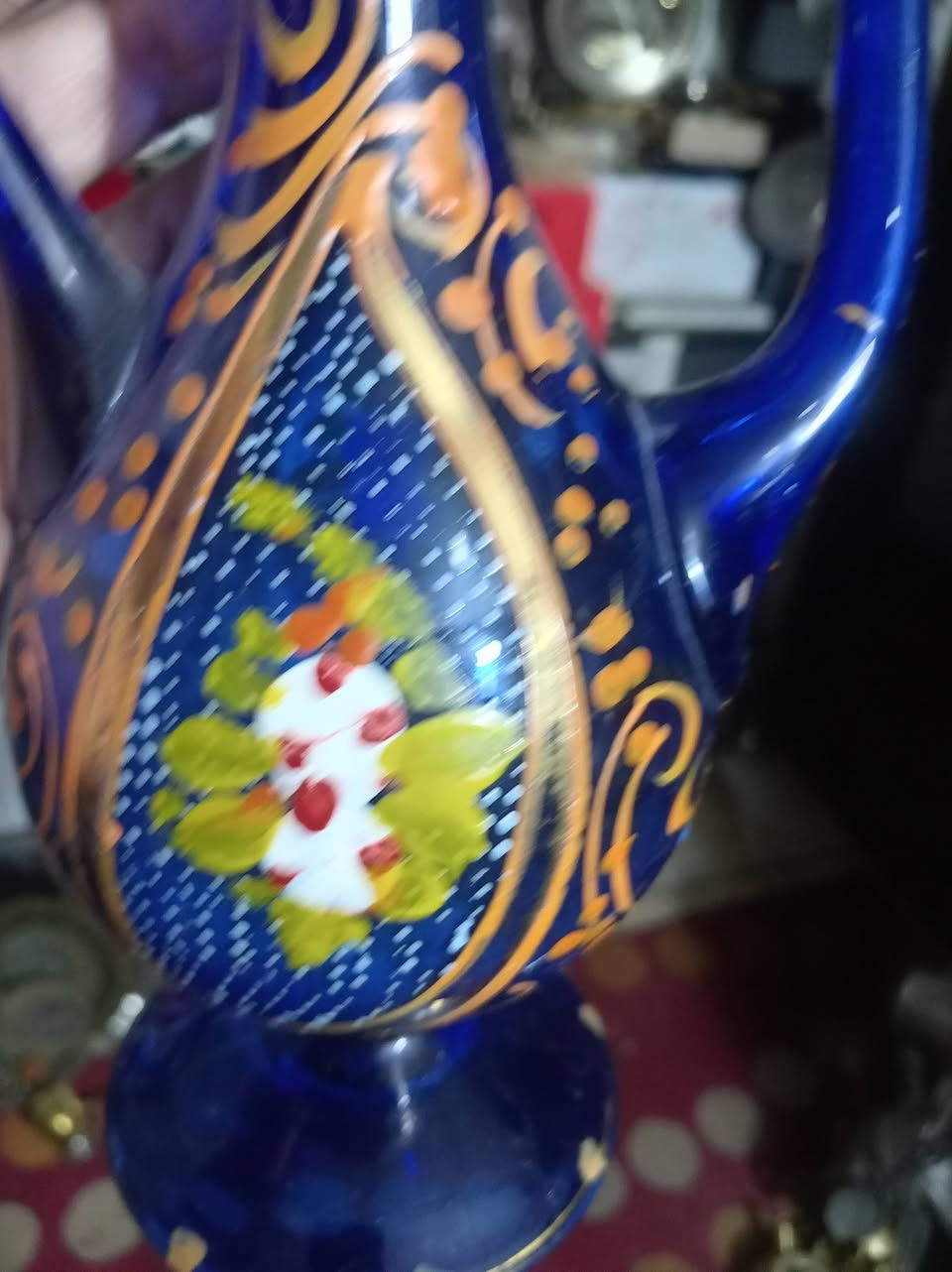 إبريق قاجاري بالور رسم يدوي قديم جدا سعر على الخاص


**إذا كنت صاحب هذا الإعلان وتريد حذفه لأي سبب، رجاءا أرسل رسالة إلى الدعم الفني**