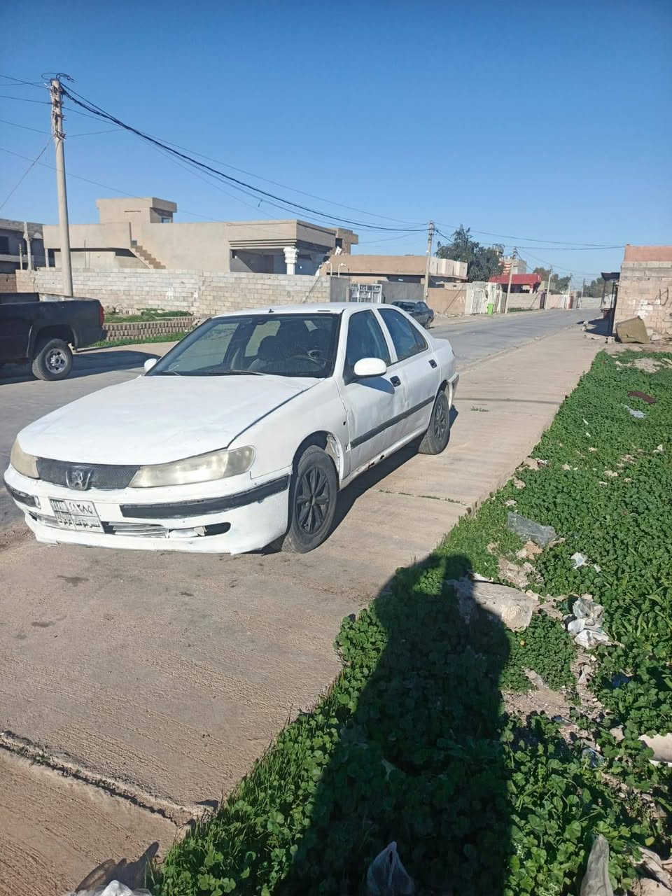 لبيع بيجو 2001,فحص كركوك سيارة جهزة المحرك شويه ينقص السعر15ورقه وبيها مجال***********
