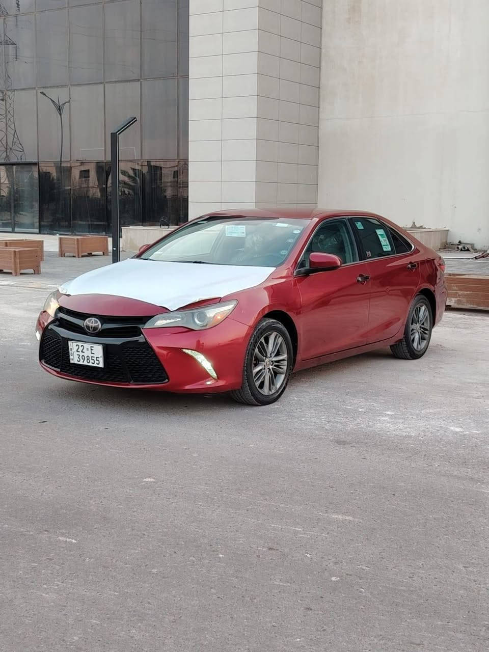 السلام عليكم للبيع بسعر 145 كامري وراد اميركي 2016 Se الضرر فقط بنيد وشويه بجاملغ حك شبر بدون داخل السياره حيل جديده مكينه 2500 شرط مامفتوحه وكير شرط مامفتوح صدر تخم تايرات جدد داخل لونين جلد العنوان تكريت
***********
