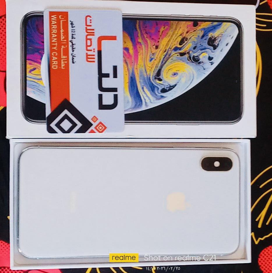 سلام عليكم ايفون اكس ماكس للبيع والمراوس
جهاز مستبدل بطاريه فقط فيس ايدي شغال ذاكره ٢٥٦. عنوان دوانيه ***********
