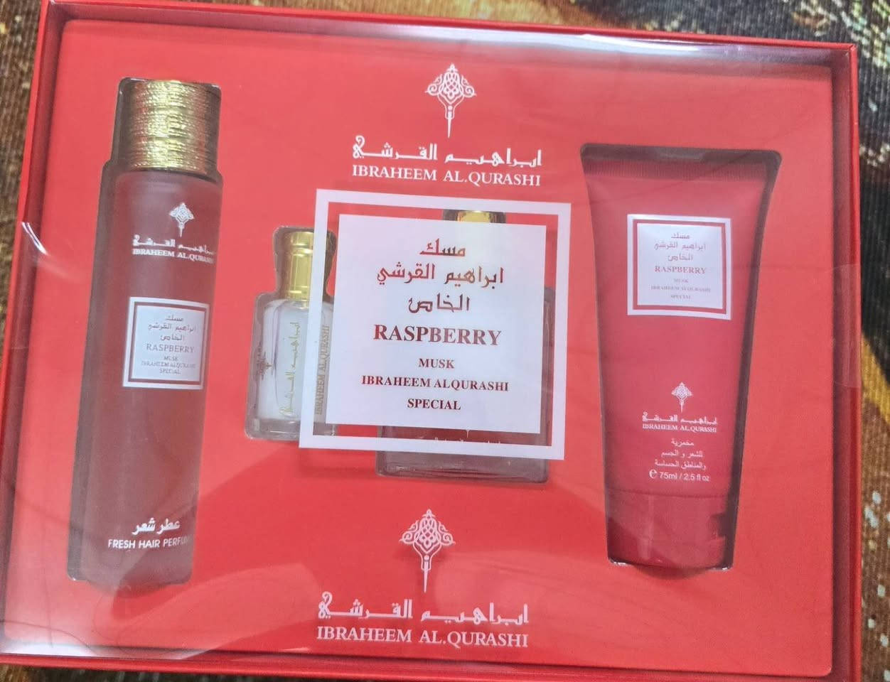 مجموعة مسك إبراهيم القرشي الاصلي لعناية والتعطير السعر 45 الف


**إذا كنت صاحب هذا الإعلان وتريد حذفه لأي سبب، رجاءا أرسل رسالة إلى الدعم الفني**