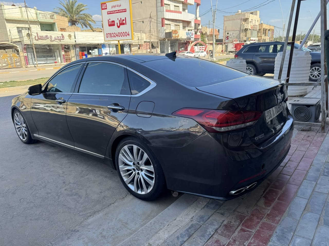 سلام عليكم
جنسس موديل 15 g80 للبيع
رقم بابل انكليزي بسمي سياره 
فول موصفات
_بصمه + تشغيل عن بعد
_شاشه كبيره 
_شفتات ستيرن 
_كشنات جلد كهرباء تدفئه وتبريد 
_تحديد مسارات 
_رادر امامي وخلفي
_هيترات بلمري
_ويل حجم 20 
_لايت زينون 
_لد خلفي 
وباقي الموصفات معروفه عن جنسس
(حادثه جاملغ امامي فقط صبغ بدون دواخل )
سياره جاهزه من محرك كير حداديه تخم تاير جديد
مكان سياره بابل شارع 60 
سعررر 153 وبيه مجال 

‭٠٧٨٢ ٤٩٣ ٨٧٤٢‬
