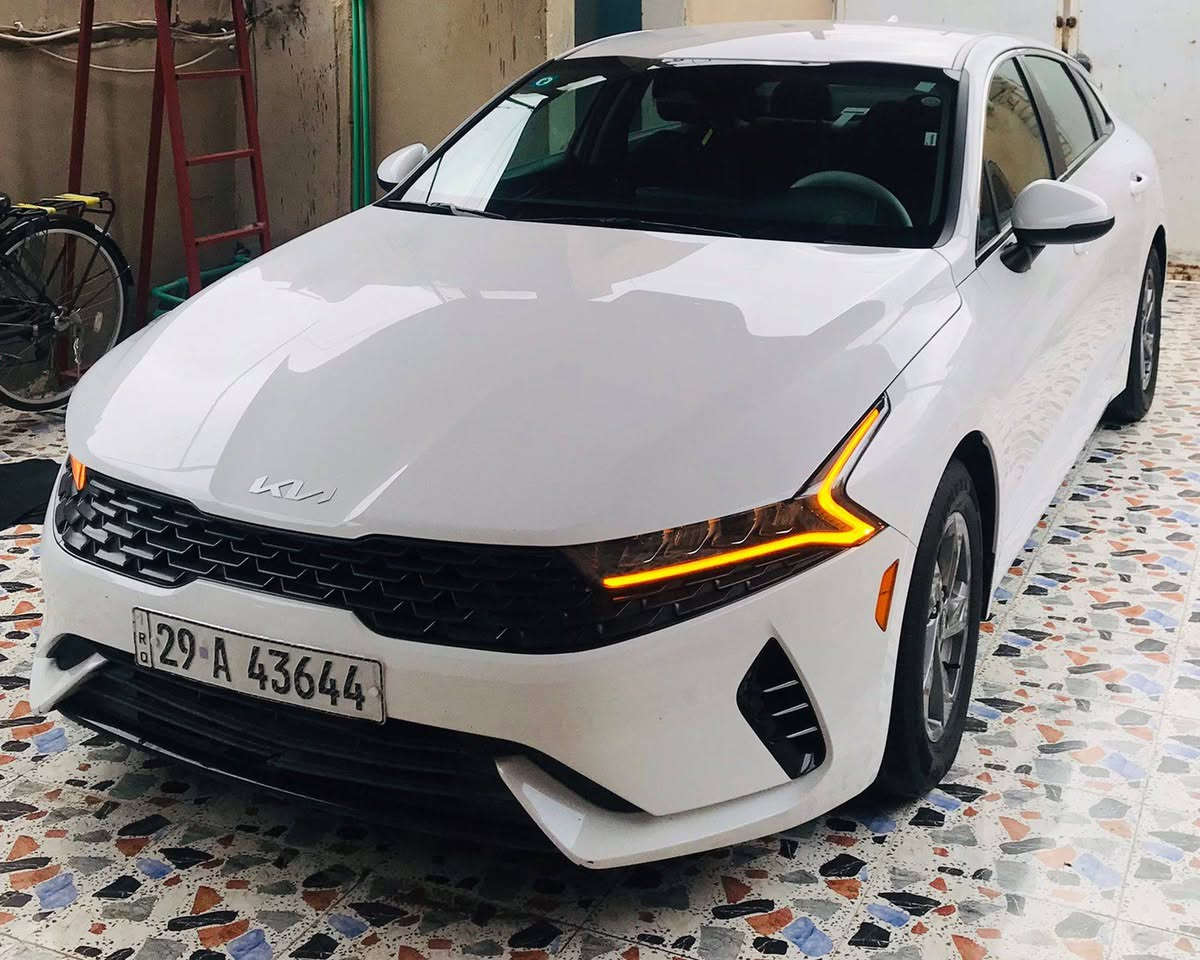 يالله السلام عليكم
كيا كي فايف k5 للبيع مديل 2023
السياره ماشيه 96الف k
الموصفات ..
بصمه..
تشغيل عن بعد..
بريك ذاتي ..
مانع نزلاق..
4 وضعيات قياده..
فول تحكم ستيرن..
محرك 1600تيربو ..
كامره دواره..
سايد ابريك بصمه..
اوتو هولد..
رادار امامي خلفي جانبي..
للايت اربع عدسات ..
 حادث السياره  خلفي قبق جنطه  الحادث مرفقه بل منشور
رقم معوقين واسط وكاله عامه بسم المشتري 
السعر 167
مكاني واسط كوت رقم الهاتف ***********
