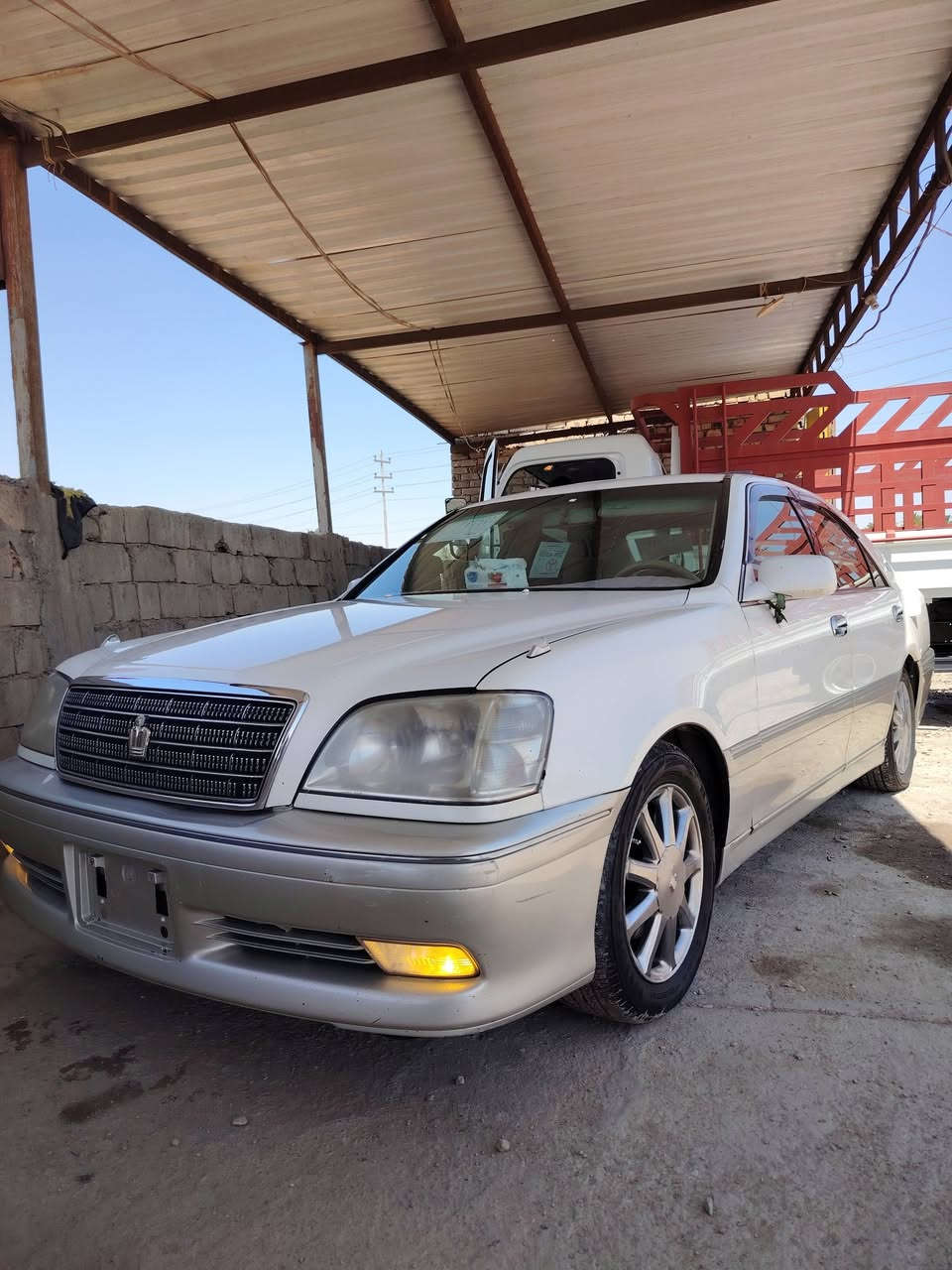 سلام عليكم  لبيع فقط  ملكه مديل 2002
مكمركه وقرص وضريبه كامله سياره فول فتحه 
تحوير نجف دشبول عارف 
منضومه تبريد جديد تخم تاير سياره مال جناي ماعايزه برغي ب ١٠٠  وبيه مجال مكان ديوانية لشراي 
تواصل***********
