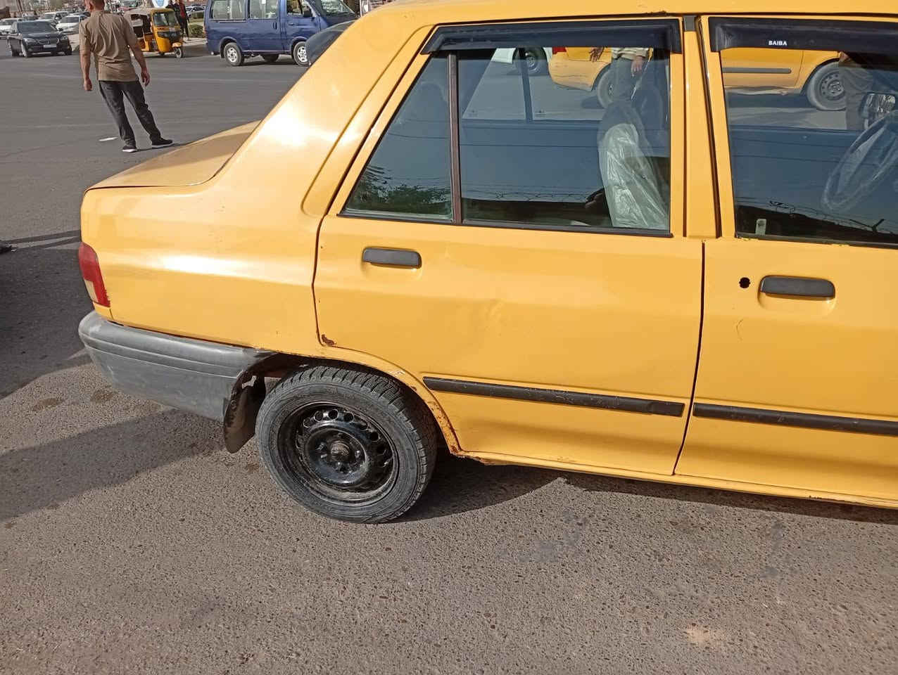 للبيع سايبا 2015 رقم بغداد بيها شاصي ملحوم ومصلح خياسات الجنطه السعر 27وبيها مجال مكاني بغداد تقاطع النهروان ‏‪***********‬‏
