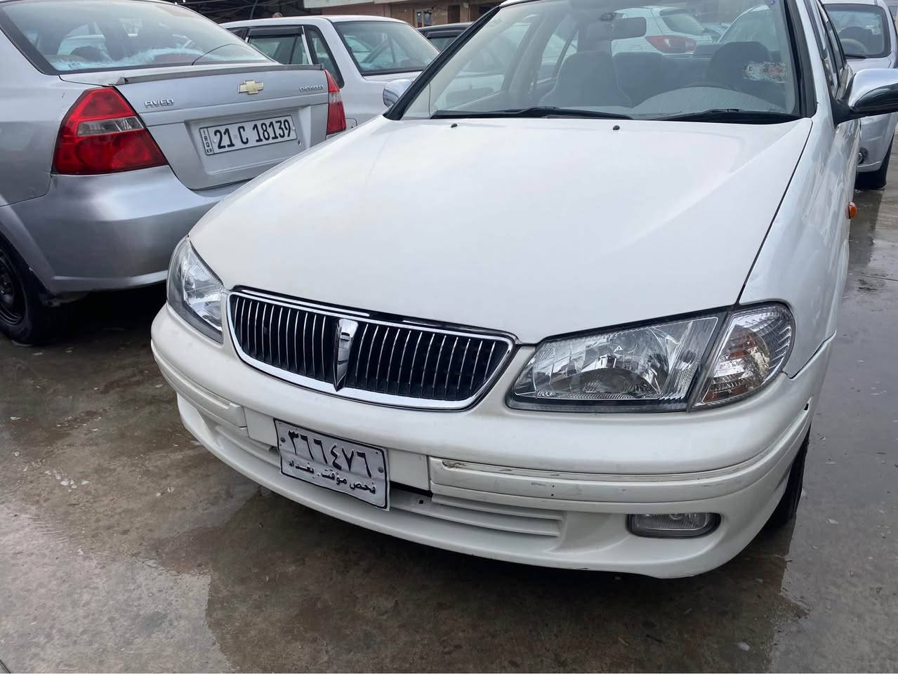 سەنی ئۆتۆماتیک ٢٠٠١ سپی ئارم پلاستیک هەولێر بەشەرت ئارم و ئەوەلیات و خەرامە تایەی تازەیە دوو پارچەی پەمپە بەبێ لێدراوی و هیچ دەعمێک نمونەیە لەجوانی چالو ساردی نیە سەقفو شانی زۆر جوانە مەکینە١٦ پیشو دوای هیجی پیوەنیە تەبرید ساردو گەرم لەسەر سویچ کارەبای بەشەرت تەقەو رەقەی نیە بوخارو دوکەل بەشەرت 
شوێن سلێمانی ٦٨گەلاو مەعامەلە *********** السليمانية, العراق
