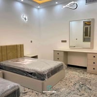 عدنا اليكم من جديد ..🤍 غرفة  نوم مع سرير مزدوج منفصل 🛏️ مع كنتور وميز ...