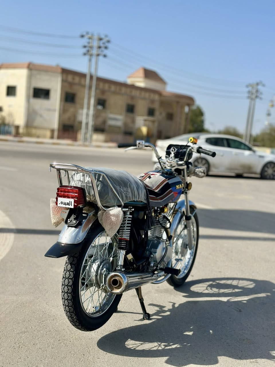 دراجه نامه شبه 2026
صارله اسبوعين من طالعه من لمعرض دراجه نضافه تخبل ودراجه بعدهي كارتون السعر 850 وبيه مجال لشراي 
الرقم : ***********
