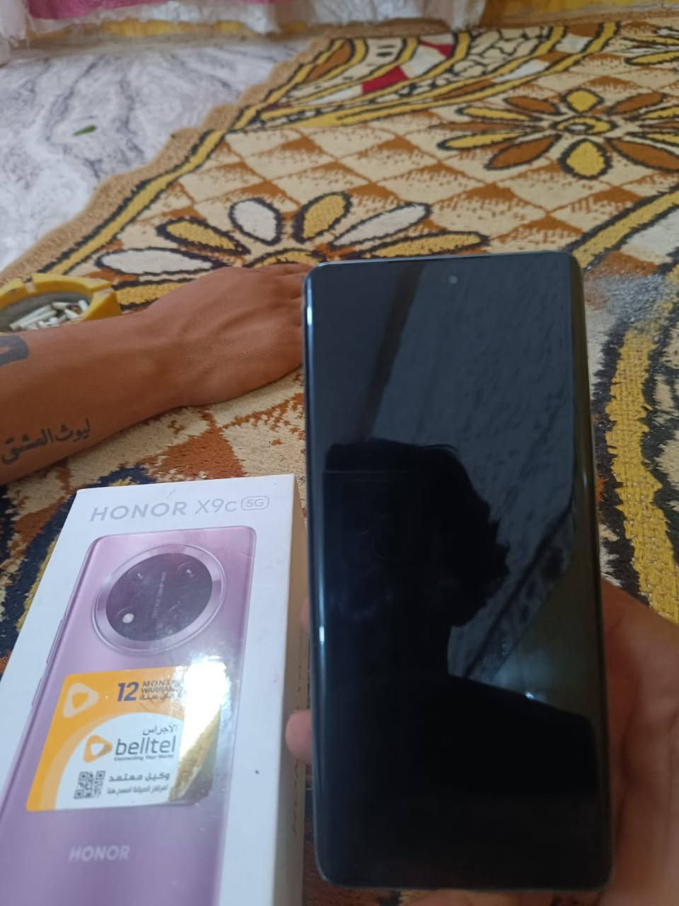 هونر X9c رام 12الجهاز مكفول بعده بضمان الشريكه السعر 280كامل ملحقاته شراي يتصل ***********
