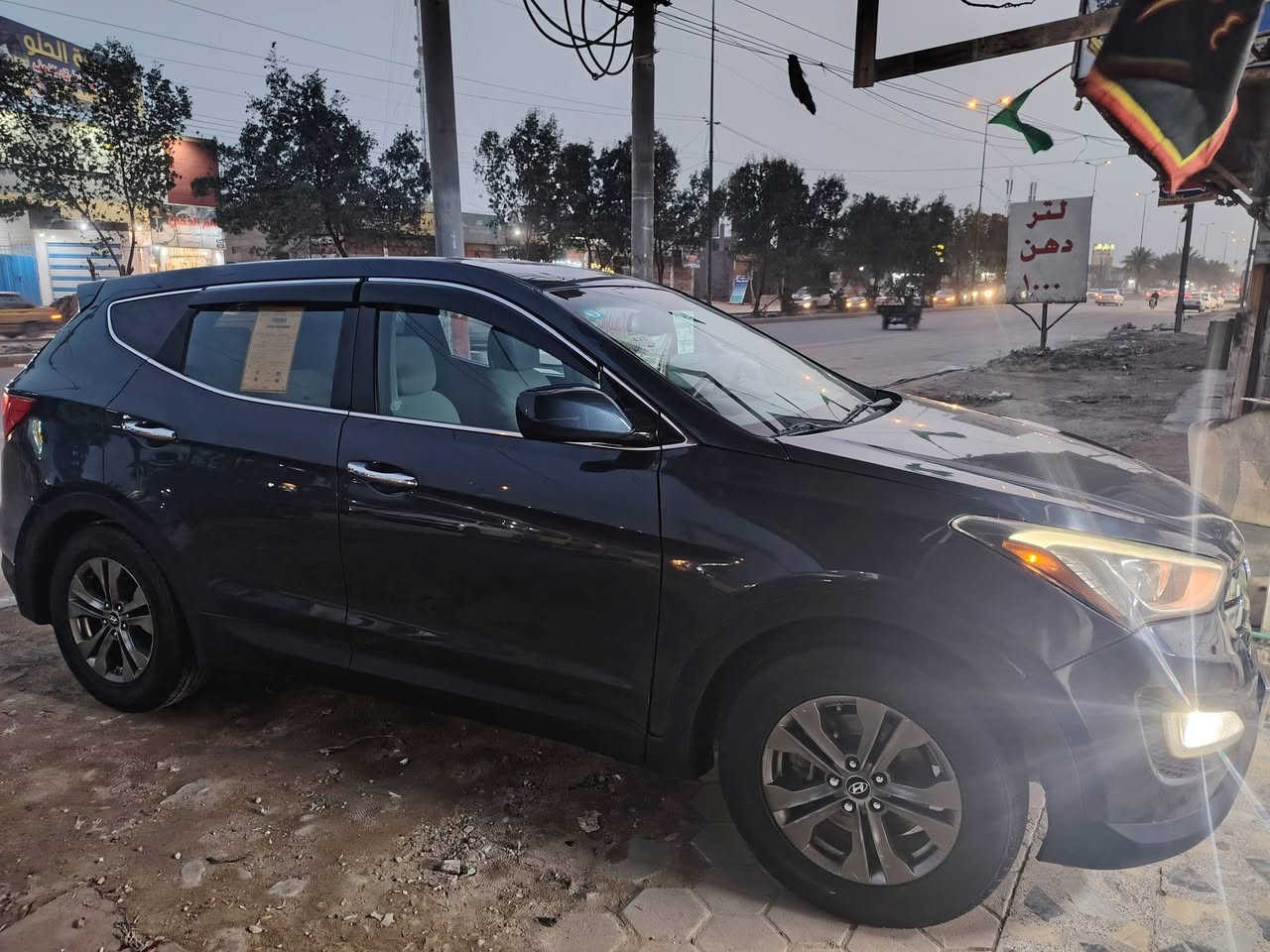 سنتافي بيع او مراوس  موديل 15مكفوله السياره من الحادث 
بيها جاملغين امامي صبغ وبنيد لئن جاردات فقط مكان السياره نجف ***********
