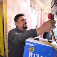 ورشة تبريد • حله محاويل • خبرة ٢٠ سنة