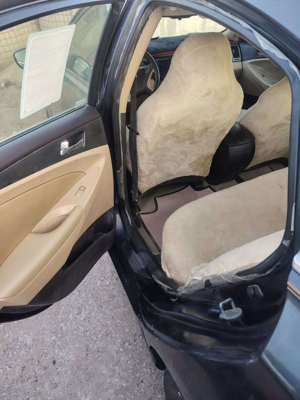 يالله سوناتة وارد امريكي موديل 2013 رقم ذي قار  مكينة وكير وحدادية وتايرات وكهربائيات وتبريد ❄️ خير من الله برغي ماعايزة ترايك وين ميعجبك ترهم مروس حسب قناعه 
السعر 117) *********** مكان سياره دوانيه الحمزه الشرقي
