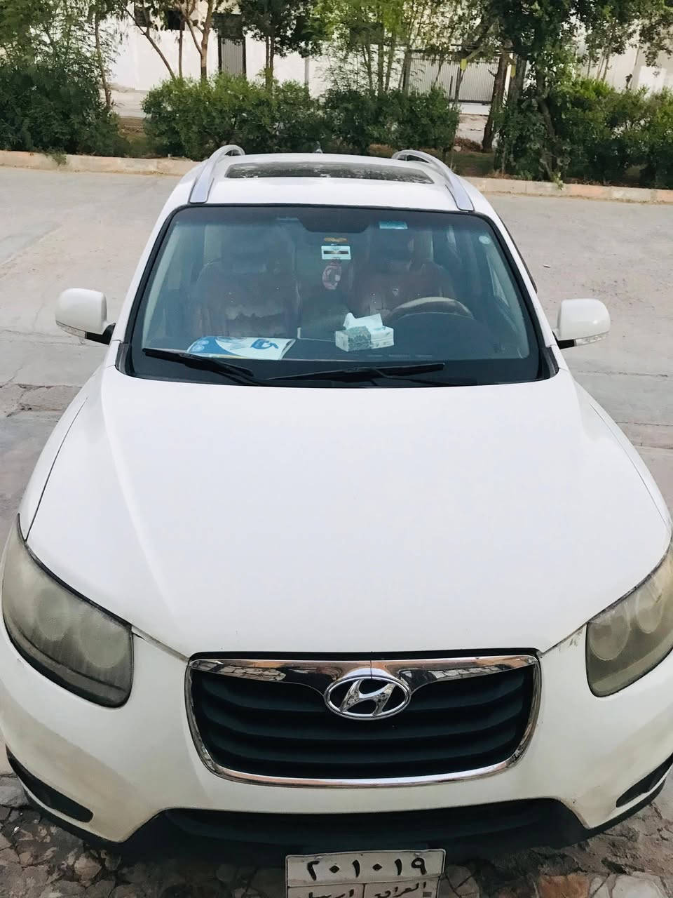 سنتافي موديل ١٠١٠
سقف سلايت 
بصمة
كشن سائق كهربائي 
التحكم استيشن
مرايات كهربائي 
كامري خلفي
شاشه ايباد اندرويد

الضرر باب سكن و بونيد وجامرلغ سكن أمامي صبغ  واصل صبغ شبر للتكمة من طرف السكن باب خلف السكن اربع اصابع من الاعلى الاسفل  وتعديل بارد جامرلغ خلفي شبر 
مكينه مامفتوح  كير مبدل  تبريد مابيها عيب اربع تايرات جديده يوجد بطاقة  بانزين رقم الهاتف 
*********** عنوان كركوك
