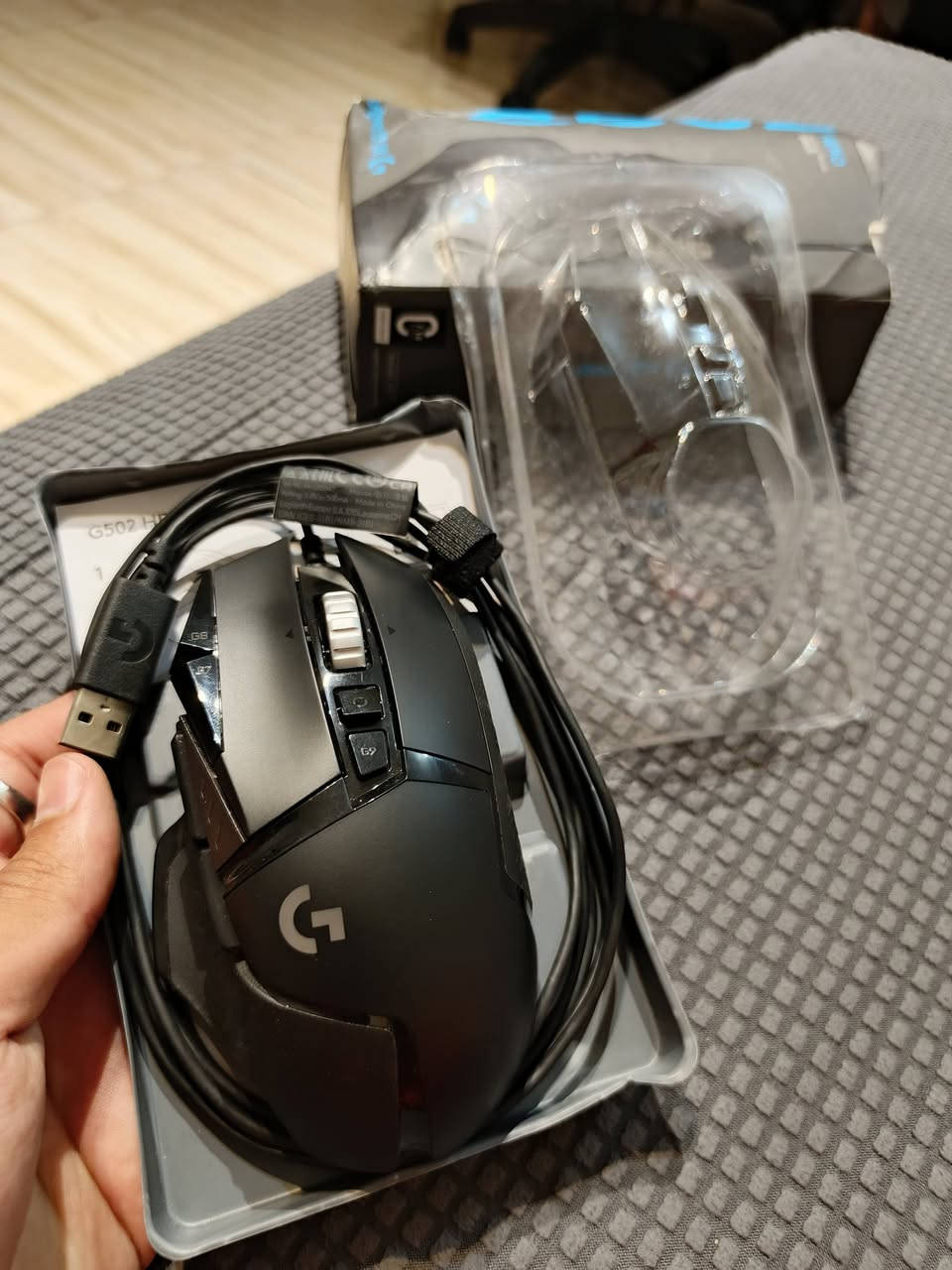 اغراض حاسبه بأسعار مناسبه ... 

X11 white مستخدم السعر 20 فقط 

Logitech g502 فقط معروض السعر 28 فقط 

F87 aula السعر 45 فقط 

Bord zsus x99 ddr4 مع معالج xeon E5_2650V4
سعر الكومبو 35 فقط

كيبل Extension cable السعر 13 فقط


**إذا كنت صاحب هذا الإعلان وتريد حذفه لأي سبب، رجاءا أرسل رسالة إلى الدعم الفني**