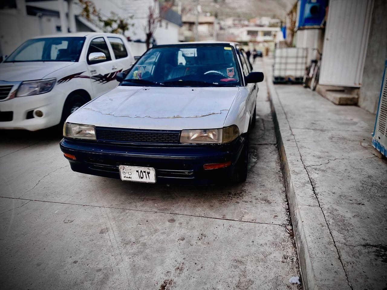 کرۆلا مۆدێل ١٩٩٠
مەکینە ١٦ ی کابرێتەر
ئاڕم پلاستیک هەولێر 
***********
*********** السليمانية, العراق
