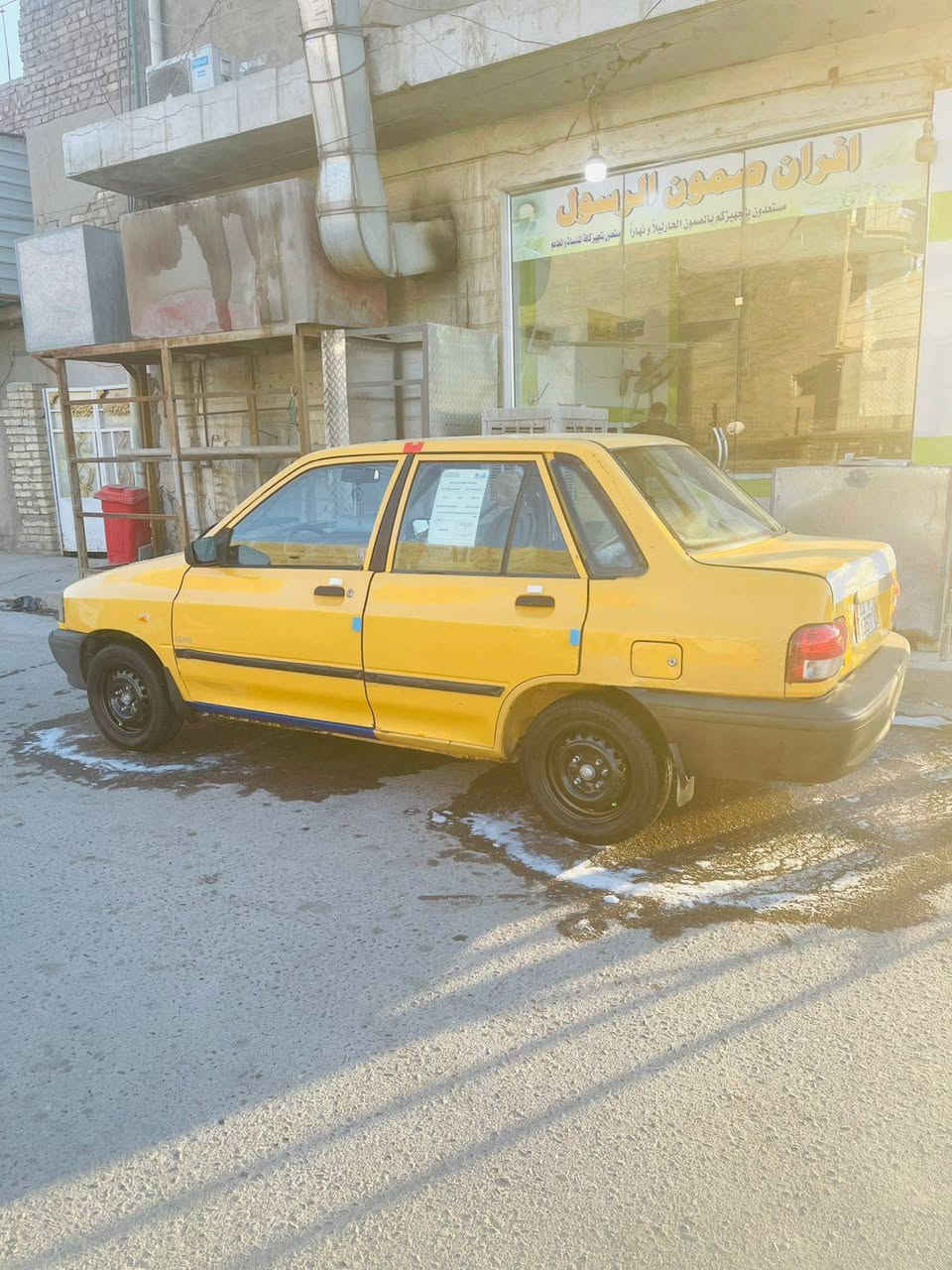 سلام عليكم شباب سايبه للبيع موديل 2011 تخم تاير باتري جديد مكينه وكير مكفولات سياره بسمي هزه داخله مصفره هيه وغرامات كلشي جاهز كهربايات كلها شغاله سعر 25 رقمي *********** مكاني كفاءات العبيدي
