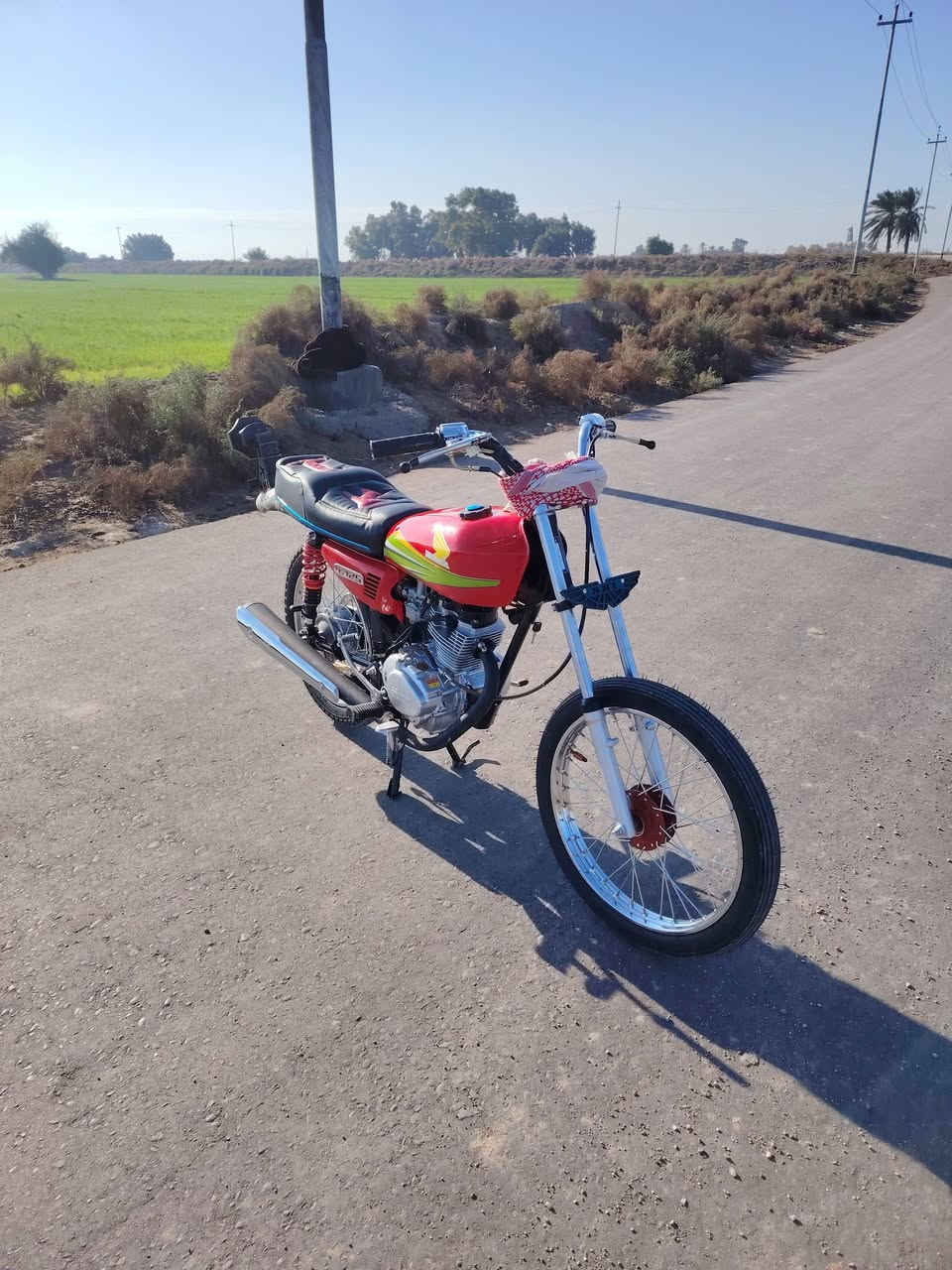 سلام عليكم دراجه للبيع سي جي  سعر 900 وبه مجال صرله يومين م̷ـــِْن معمره اول تبديلت دهن وراق سكنر 2026 وشراي بخدمته هاذ رقمي ***********
