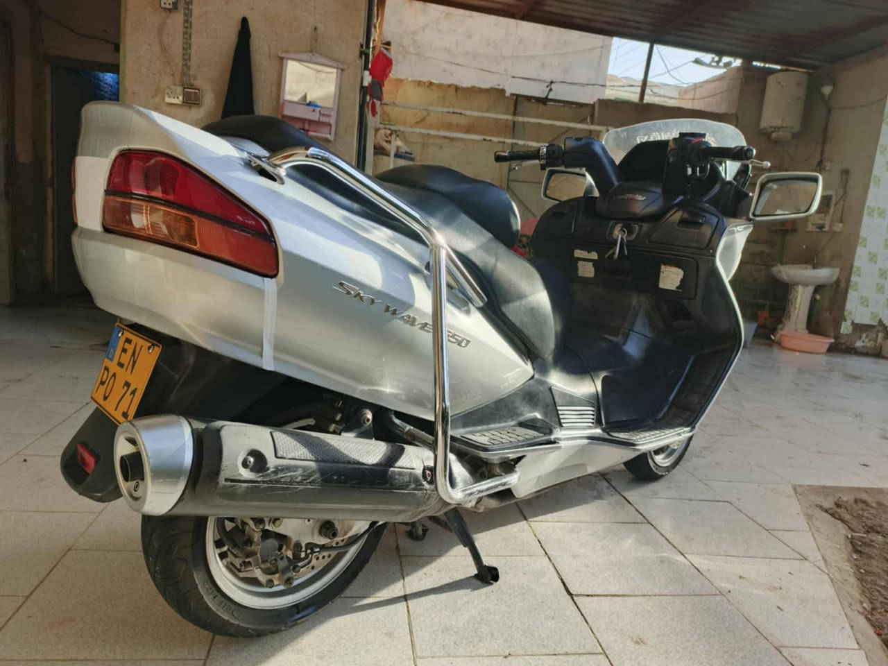 للبيع سكاي ولف موديل 8 مكفول كفاله عامه اوراق اصولي السعر 19 ورقه وبيه مجال *********** مكان طوريج
