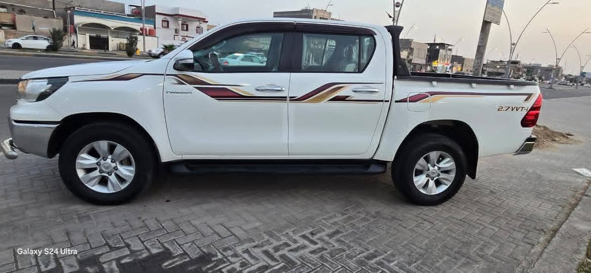 اللبيع هايلوكس موديل 2019 فور ويل ساز  اصل كير اوتماتيك فول مواصفات رقم بغداد بسمي  سيارة مكفولة من ضربة وتبديل وفتح علاوظع شركه ماشيه 95 الف فول مواصفات صاج ملكي تبريد خلفي تبريد كشنات ثلاجه حساس كأمره بك لايت لد مع لد امامي اخوان سياره بعدهي جديده شركه سبير منازل كتلوكات الشركه كله موجوده  سعره مناسب  عنوان بغداد شراي يتصل ترهم مراوس حسب القناعة ***********
