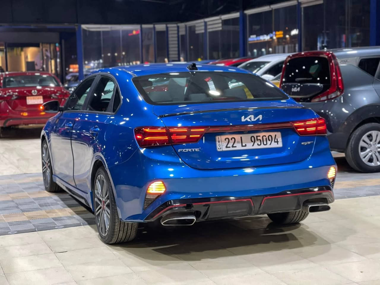 #المركبة : كيا فورتي فئة GT لون فيروزي مميز موديل 2023 فول مواصفات
#الضرر : جاملغ خلفي فقط
#الايرباك : بدون ضرر اي ايرباك
#الرقم : اربيل الرقم الحديث ( تحويل او وكالة حسب الرغبة )
#الكفالة : نكفل السيارة من ( الغرق ، الشاصي و الايرباك )

•المواصفات :

▪️السيارة : كيا فورتي جي تي لون بحري
▪️الموديل : 2023
▪️المحرك :  محرك 1.6L توربو ( اربعة سلندر)
▪️العداد : 14 الف ميل حقيقي
▪️حجم الويل: ويل كب رياضي GT حجم 19 مع طقم تايرات بحالة ممتازة
▪️غرفة السيارة : كشنات السيارة جلد اسود رياضي حظن اصل مع تطريز GT
▪️لايتات زينون عالي وناصي مع حاجب LED كشافات دعامية زينون
▪️بصمة باب وبصمة تشغيل وتشغيل عن بعد
▪️رادار امامي مانع تصادم
▪️رادار جانبي (نقاط عمياء)
▪️كامرة خلفية دوارة اصل
▪️قطعتين تبريد امامي وخلفي
▪️شاشة الدشبول كبيرة للتحكم بايعازات السيارة
▪️تحكم ستيرن جهتين بلوتوث وحاكية وكروس سرعة وتحكم صوت 
▪️نظام ABS مانع انزلاق
▪️السيارة جديدة وبوضع الشركة.

السعر المطلوب : 160ورقة مع المجال
 
الاتصال على : ***********
  0777739507
