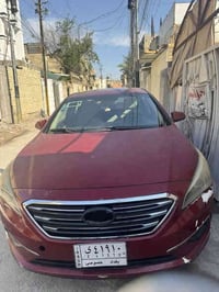 سوناتا للبيع   موديل:2016 وارد امريكي GDI 2400  الضرر: بيها صفحة اليمي...