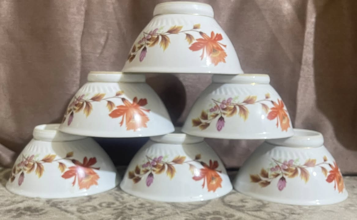 (٦) مثارد بألوان خريفيه روعه صيني مختوم ابو الكوخ توزيع الاسواق المركزيه نظافه تامه حجم كبير  قياس القطر ١٩ سم والعمق ١٢ سم السعر خاص لطفاً يوجد توصيل لكل محافظاتنا الحبيبه


**إذا كنت صاحب هذا الإعلان وتريد حذفه لأي سبب، رجاءا أرسل رسالة إلى الدعم الفني**