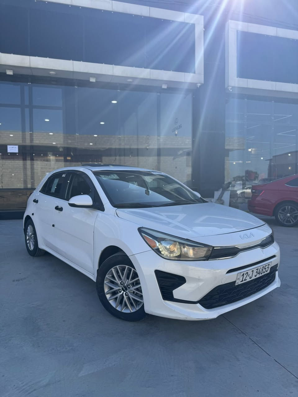 � للبيع: كيا ريو 2023 – فئة S
🔹 لايت زينون
🔹 كشن حار / بارد
🔹 ويل كب
🔹 بصمة أبواب وتشغيل
🔹 مسند وسطي
🔹 كروز كنترول مع تحكمات ستيرن
🔹 فتحة سقف
🔹 شاشة كبيرة تدعم Apple CarPlay

📌 ملاحظة: السيارة حادث (بوند وجاملغ صبغ)
📍 الموقع: موصل – مدينة المعارض
📞 للتواصل: ***********

السيارة بحالة جيدة ومواصفات ممتازة
