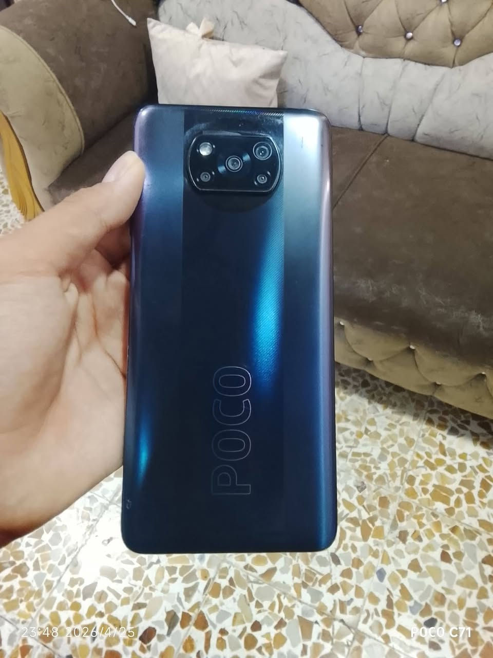 بوكو اكس ثري برو ذاكره 256
جهاز ماواصل مصلح شرط ابيعك فقط هذا الخط ولايزيد ولا مئثر علي سعر 100 وبي مجال


**إذا كنت صاحب هذا الإعلان وتريد حذفه لأي سبب، رجاءا أرسل رسالة إلى الدعم الفني**