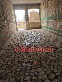 يوجد كادر لحدل والتربيع وقلع التراب وصب الارضيه وتزفيت وتسليط الأسطح 0...