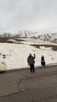 سيارة خاصة • سليمانية • جبال الثلج