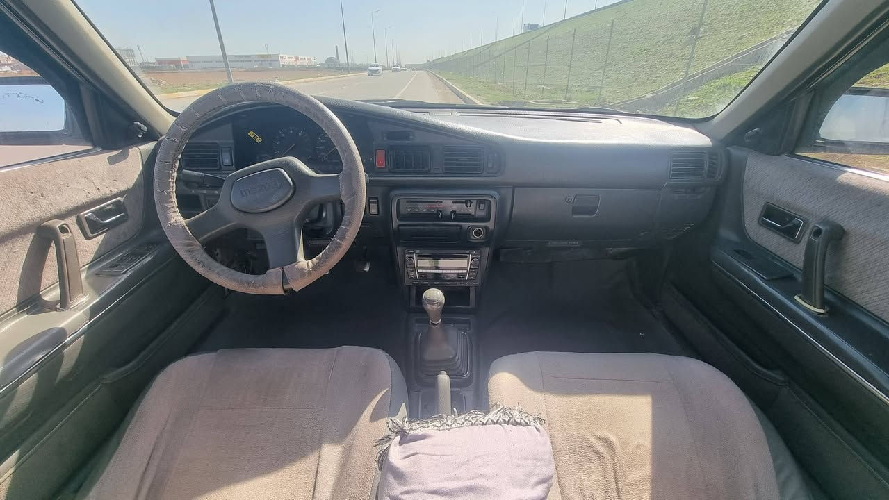 مازدە ٦٢٦ مۆدێل١٩٩٠
مەکینە ٨ بەخ ، گێڕو مەکینە تەقەوڕەقە بەشەرت ،٤ جام کارەبایی گێڕ عادی، ڕەقەم هەولێر  ، گێچی بەنزین بێ کێشەیە ناوەوەی خاوێنە دەعم و وەرگەڕای نیە تەنها دوو پارچەی بچوک لەپێشەوە 
نرخ : ٤٠ وەرەقەو مەجال 
ژ.م: ***********
شوێن : هەولێر
#اربيل
