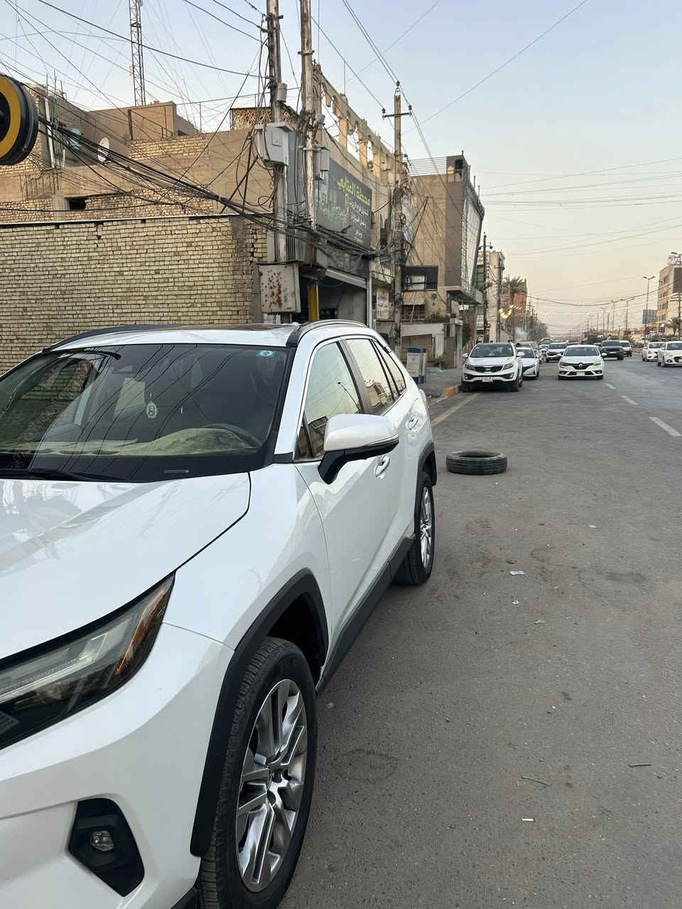 راف فور 2023 ليمتد اعلى مواصفات فول الفول بانزين فقط
كامرات 360 درجة انظمة قيادة 3 باب جنطة كهرباء فتحة سقف وهواية مواصفات بعد 

وارد أمريكي بيها بارد بالجنطة بالعراق انطخت +حادث امريكا موجود بالسونار كل التفاصيل سيارة ماشية 40 الف كيلو 

مكانها بغداد 

السعر 245 ورقة بيها مجال بسيط بعد المعاينة 

للاستفسار : ***********
