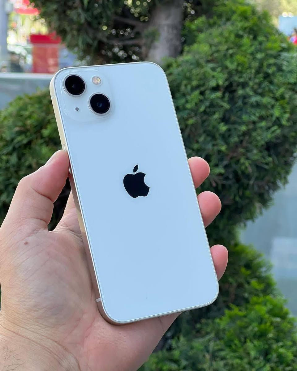 #مستخدم ايفون 13 وتر بروف مكفول 420🔥بلاش 
اذكره 128  مكفول وتر 
بطاريه 90🔋💯
كامل ملحقات مع وصل ضمان ستبدال 5 أيام عن ايي خلل كارتون مطابق وكيبل شحن 
السعر 420 الف فقط 🔥🔥
كربلاء حي العامل سوق الأخير بدايه شارع السبيس مجمع العرداوي *********** ***********
