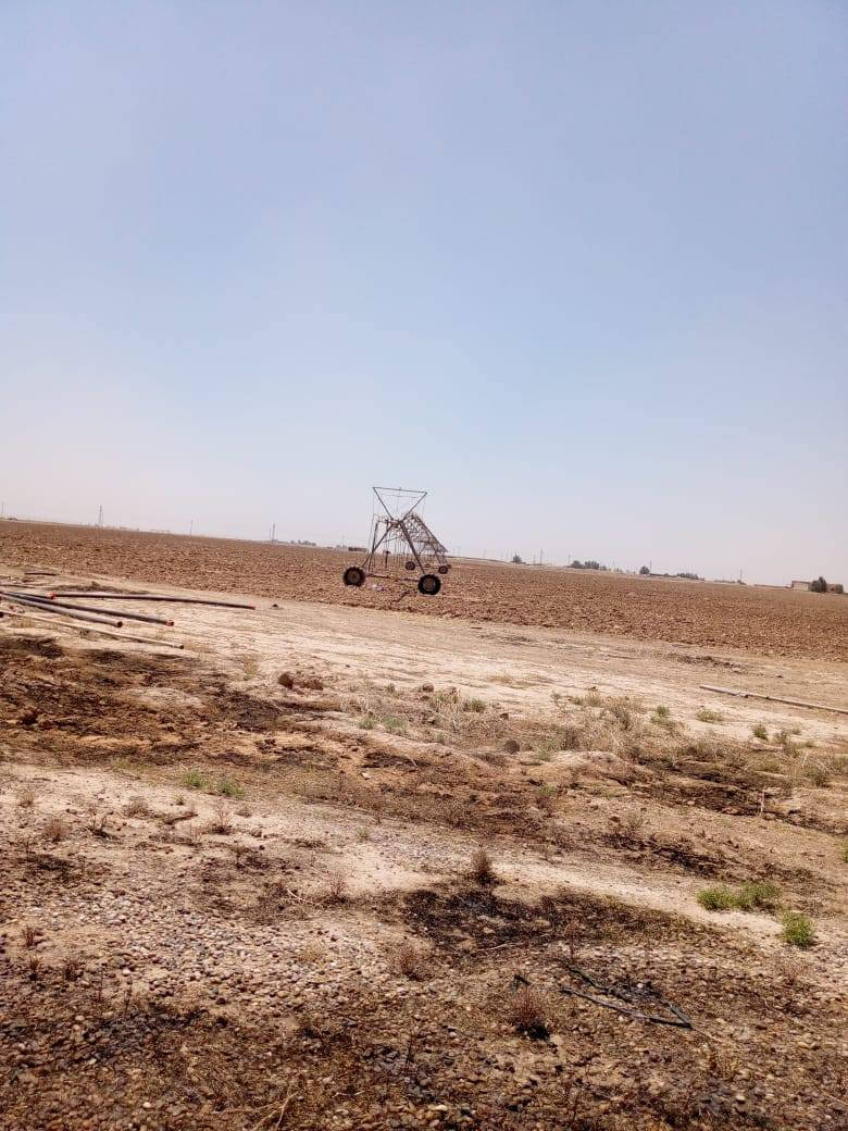 للبيع مساحة 210 دونم طابو ملك صرف الدونم 8 مليون ماجره بالموسم ب35 مليون سنويا وقابله للزياده للاستفسار الاتصال على الرقم ***********
