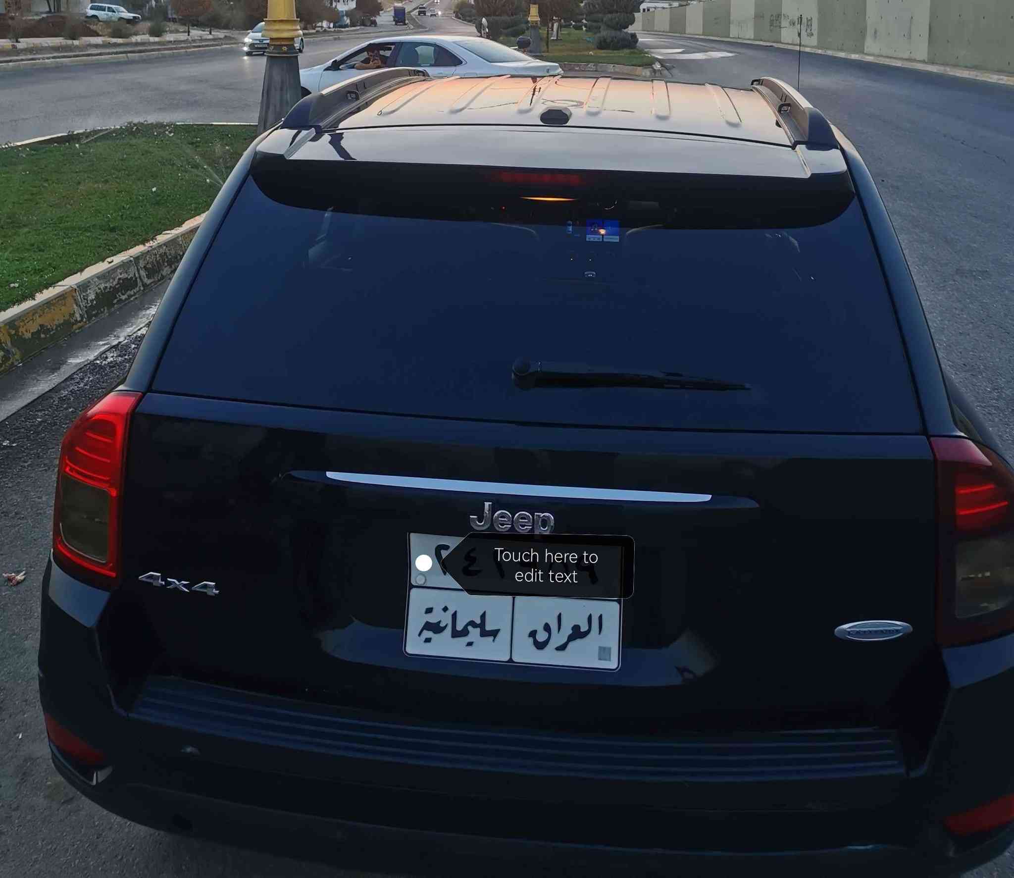 جێپ کۆمپاس ۲۰۱۷
۹٥هەزار ڕۆیشتووە 
سەنەوی بەسەرچووە،بەشەرتی بەناوکردن و غەرامە...
تحدید سورعە،سوکان ڤۆلیۆم،کوشن هیتەر ،دەبڵ ئەکسل
بەشەرتی گێڕو مەکینە ،خاوێن و بەێ تەقەو ڕەقەیە

بۆ زانینی نرخ یا پەیوەندی بکەن یا نامە بنێرن بۆ واتس ئەپی ئەو ژمارەیە  ***********
ڕەسمی سۆنەرەکەی لە کۆمێنت دادەنێم بشدار, السليمانية
