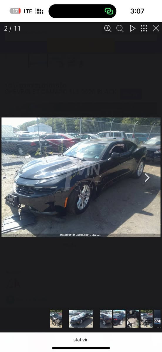 للبيع – Chevrolet Camaro LT 2022

• ماشية: 65 ألف ميل
• وارد أمريكي 🇺🇸
• ستوك بالكامل (بدون أي تعديل)
• رقم أربيل
• السيارة باسمي تحويل مباشر

🔹 الضرر: جاملغ جهة النفر فقط 
🔹 محرك + كير + شاصي + لغود + دواخل + عقول، كلها كفالة.
🔹 سيارة نظيفة ومرتبة جداً
محرك 2000  4 سلندر تيربو.
عليها تغليف : الصندوق و السقف و البنيد أسود طافي
سعرها 140 ورقة
وبيها مجال بسيط للشراي،
للتواصل ***********
